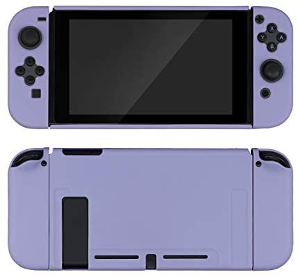 Amazon.com: GeekShare Protective Case Slim Cover Case Compatible with Nintendo Switch and Joy Con - Shock-Absorption and Anti-Scratch (Grayish Purple): Video Games