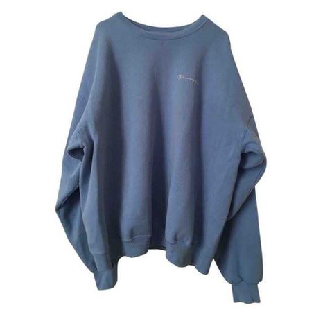 blue champion sweater jumper