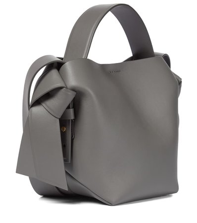 Acne Studios - Musubi Mini leather shoulder bag | Mytheresa