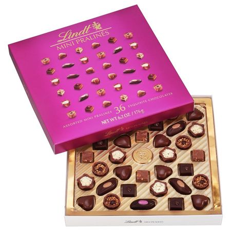 Lindt Mini Pralines Assorted Chocolate Candy Gift Box - 6.2oz : Target