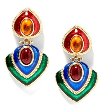 Multi Colored Earrings