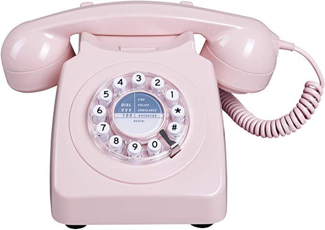Rotary Design Retro Landline Phone for Home: Amazon.ca: Electronics
