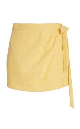 Florence Cotton Denim Mini Skirt by Acler | Moda Operandi