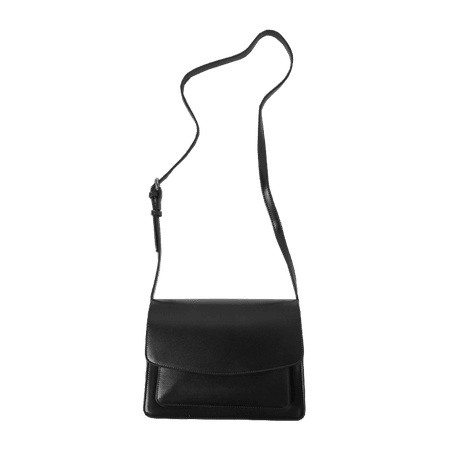 Front Flap Rectangular Crossbody Bag