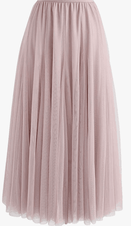 pink tulle skirt