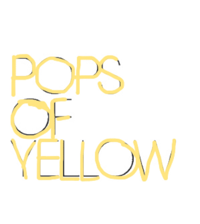 pops of yellow sticker