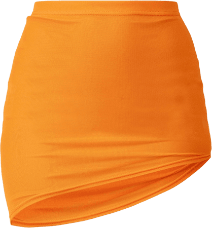orange skirt