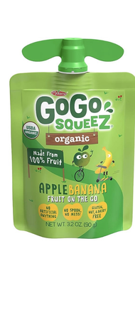 gogo squeez apple banana sauce