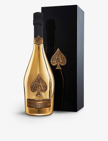 ACE OF SPADES - Armand de Brignac Brut Gold NV champagne 750ml | Selfridges.com