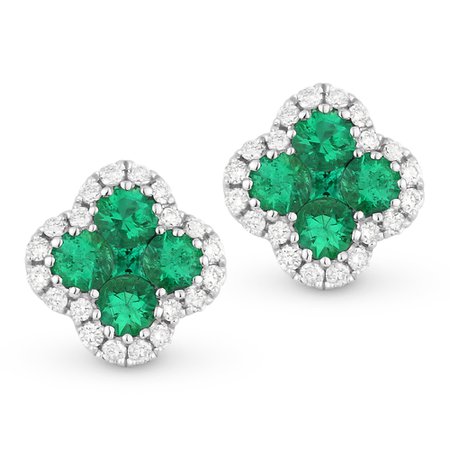 earring emerald