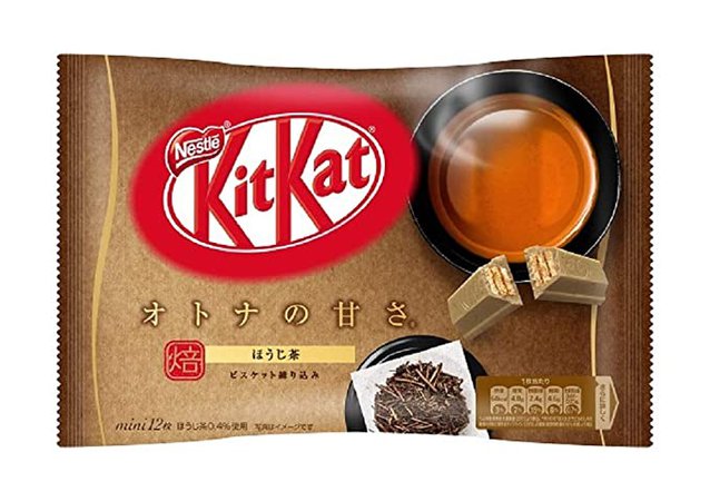 Kit kat chocolate black tea