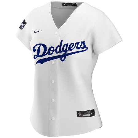 Los Angeles Dodgers Nike Women's 2020 World Series Bound Custom Replica Jersey - White