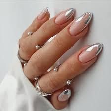 silver nails - Google Search