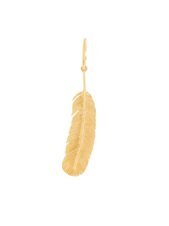 Wouters & Hendrix My Favourite Feather Earring Ss20 | Farfetch.com