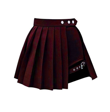 Dark Red Skort/skirt and short (Dei5 edit)