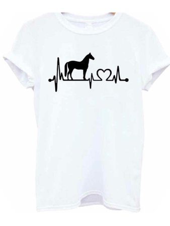 camiseta caballos