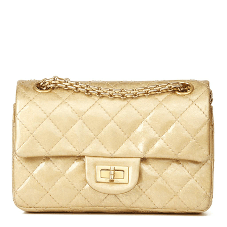 Gold Chanel Handbag