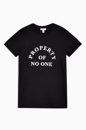 Property of No One T-Shirt | Topshop