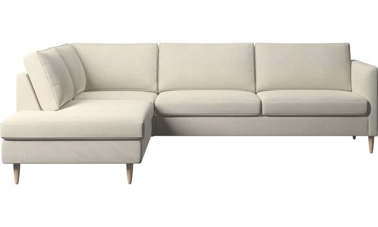 Corner sofas - Indivi corner sofa with lounging unit - BoConcept