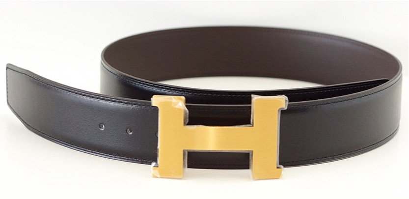 black Hermes belt
