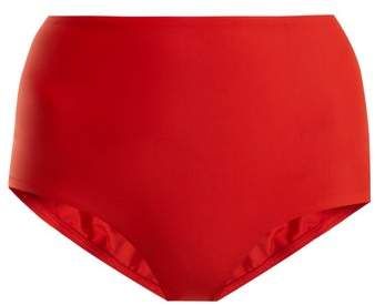 Matteau - The High Waist Bikini Briefs - Womens - Red
