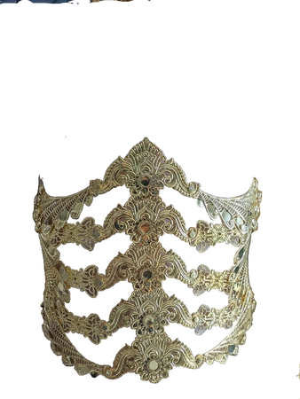 Gold corset