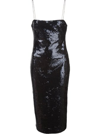 Likely Sequin Embellished Slip Dress - Farfetch