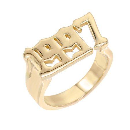 Year Ring | Adina's Jewels