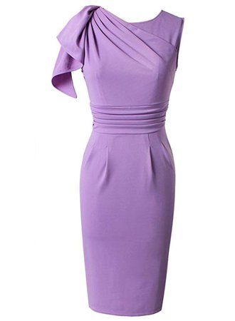VfEmage Women's Celebrity Elegant Ruched Wear to Work Party Prom Bodycon Dress at Amazon Women’s Clothing store: