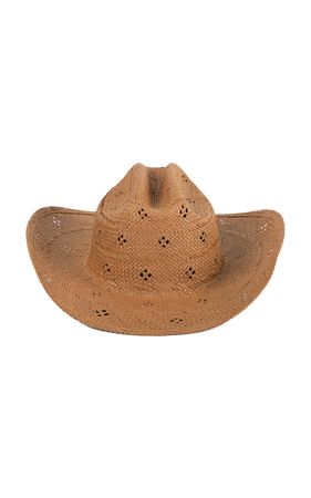 Desert Rose Raffia Cowboy Hat By Lack Of Color | Moda Operandi
