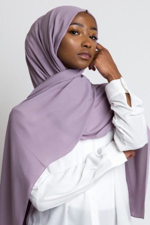 lilac hijab