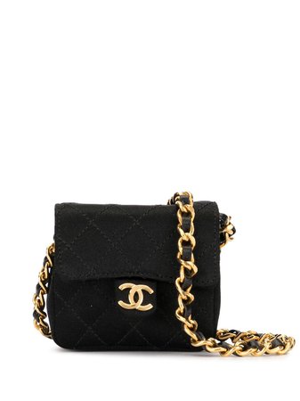 Chanel Pre-Owned CC logo mini shoulder bag £5,319 - Shop Online. Same Day Delivery in London
