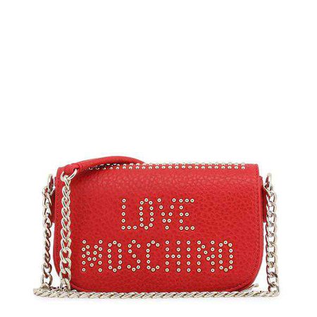 Fashiontage - Love Moschino Red Crossbody Bag - 1345350271037