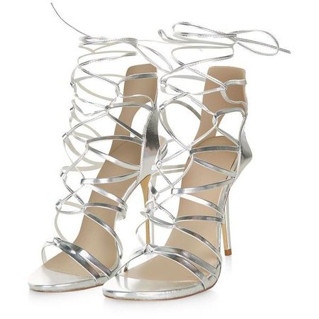 Silver Ghillie Heeled Sandals – Pesquisa Google