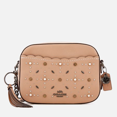 Coach Women's Prairie Rivets Camera Bag - Beechwood - Free UK Delivery over £50
