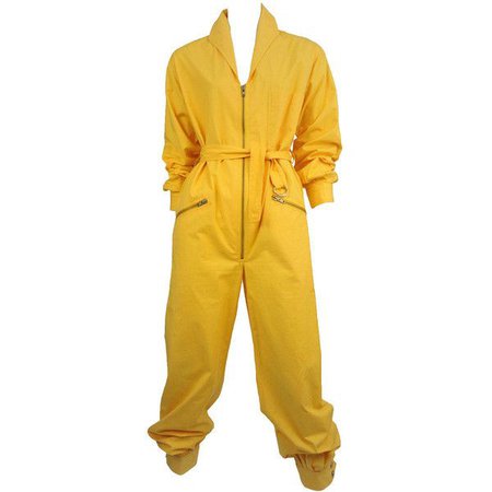 Yellow Full Body Jumpsuit