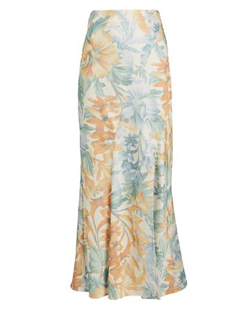 Significant Other Mimi Floral Midi Skirt | INTERMIX®