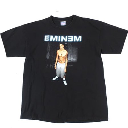 *clipped by @luci-her*  Vintage Eminem Hi My Name Is Marshall Mathers T-Shirt 2000 Rap Hip Hop – For All To Envy