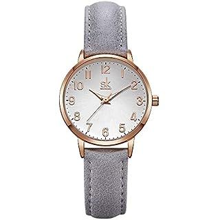 Amazon.com: Michael Kors Women's Pyper Stainless Steel Quartz Watch with Leather Strap, Silver/Grey/White, 18 : Clothing, Shoes & Jewelry