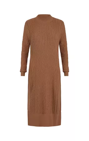 Buy Refuge Silk-Softened, Cable-Knit Dress online - Carlisle Collection