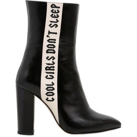 Havva Women 100mm Cool Girls Leather Boots ($645)