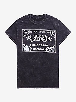 My Chemical Romance Spirit Board Tie-Dye T-Shirt