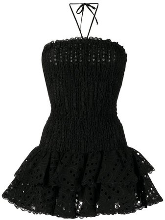 Charo Ruiz Ibiza black lace dress