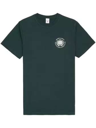 Sporty & Rich Global Cotton T-shirt - Farfetch