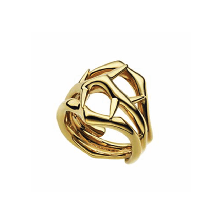 gold thorn ring