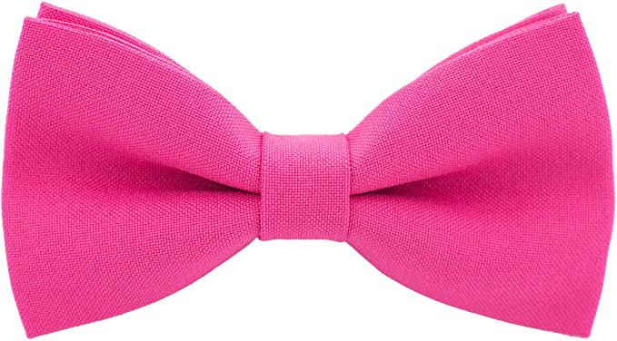 Classic Pre-Tied Bow Tie Formal Solid Tuxedo for Adults & Children, by Bow Tie House at Amazon Men’s Clothing store