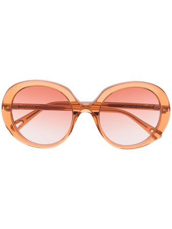 Chloé Eyewear Esther round-frame sunglasses - FARFETCH