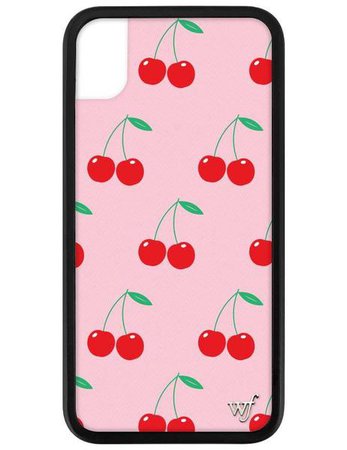 Pink Cherries iPhone Xr Case – Wildflower Cases