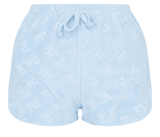 Towel Shorts (Blue)
