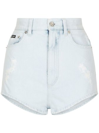 Dolce & Gabbana high-waisted Denim Shorts - Farfetch